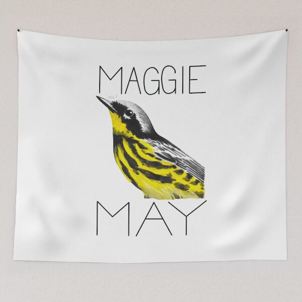 Item preview, Maggie May (Magnolia Warbler) designed and sold by LauraWolfArtist.