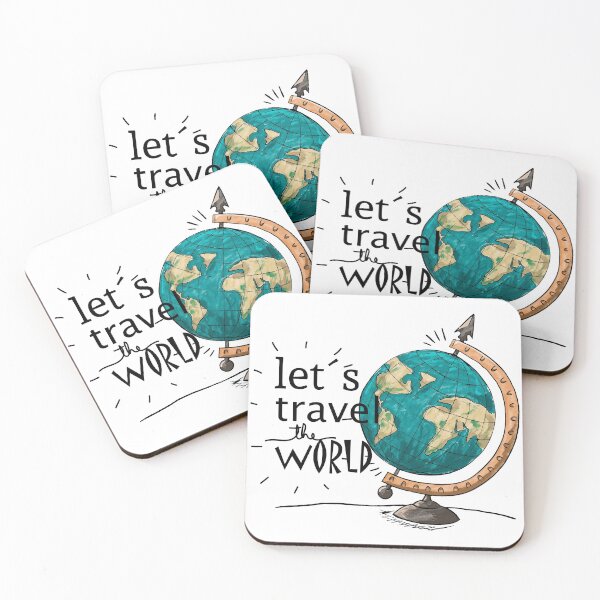 Item preview, Let's Travel The World designed and sold by SECRET STORE.