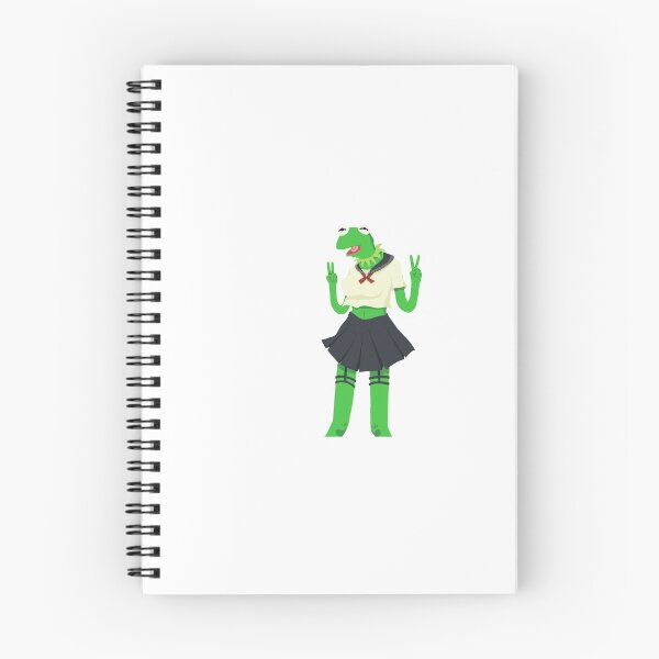 Item preview, Kermit as an anime school girl designed and sold by cherrylice.
