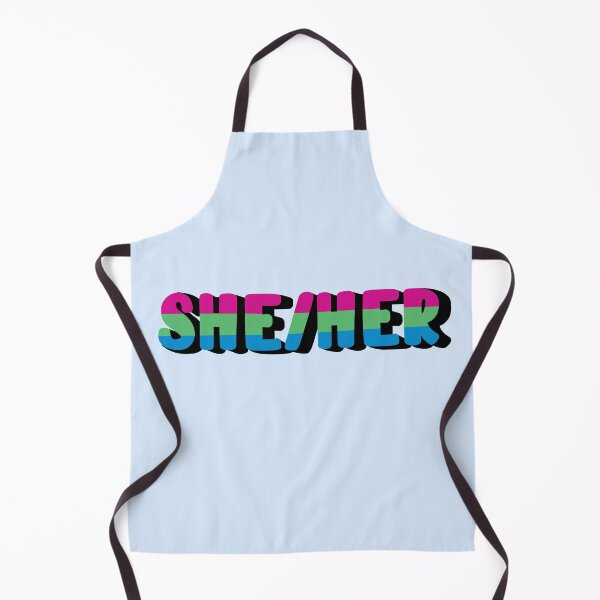 Item preview, Polysexual Pride Flag She/Her Pronoun designed and sold by EuropaPrints.
