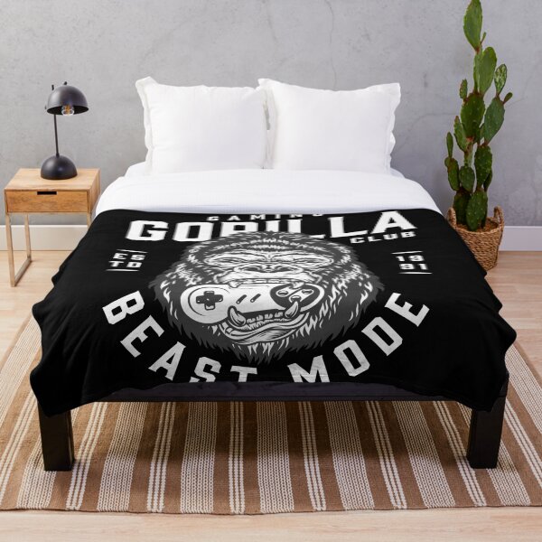 Aperçu de l'œuvre Gaming Gorilla Beast Mode créée et vendue par SECRET STORE.