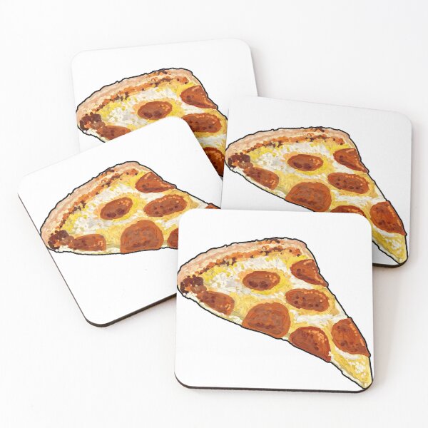 Item preview, Pepperoni pizza slice  designed and sold by johnnybuzt.