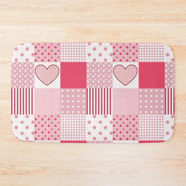 Item preview, Pretty Pink Patchwork designed and sold by LahaskaArt.