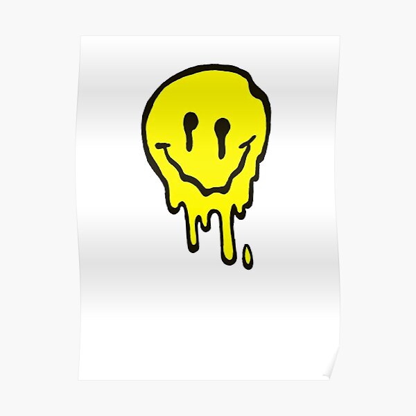 Smiley Face Dope Posters | Redbubble