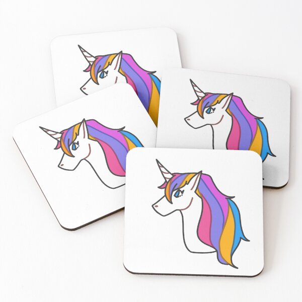 Item preview, rainbow unicorn  designed and sold by korinia.