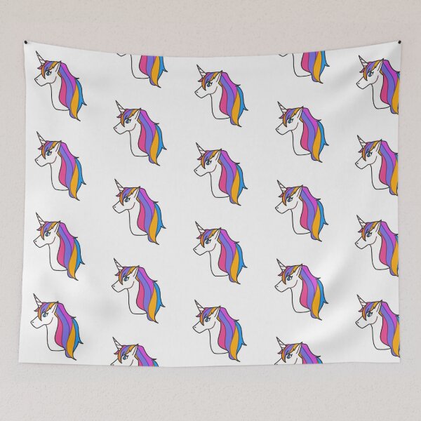 Item preview, rainbow unicorn  designed and sold by korinia.
