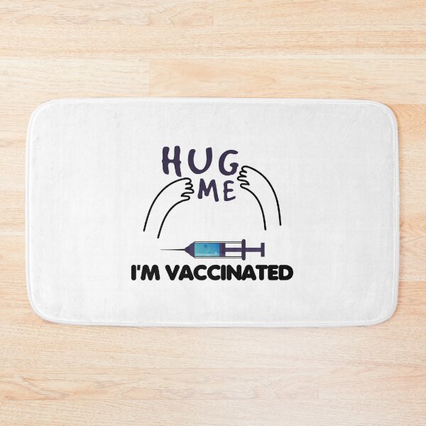 Item preview, hug me i'm vaccinated funny designed and sold by hmgrafi36.