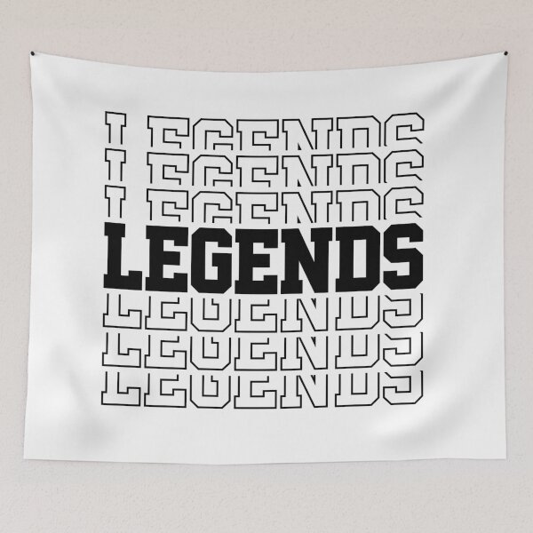 Item preview,  Legends word  typography design  designed and sold by Moussa  Sussi.