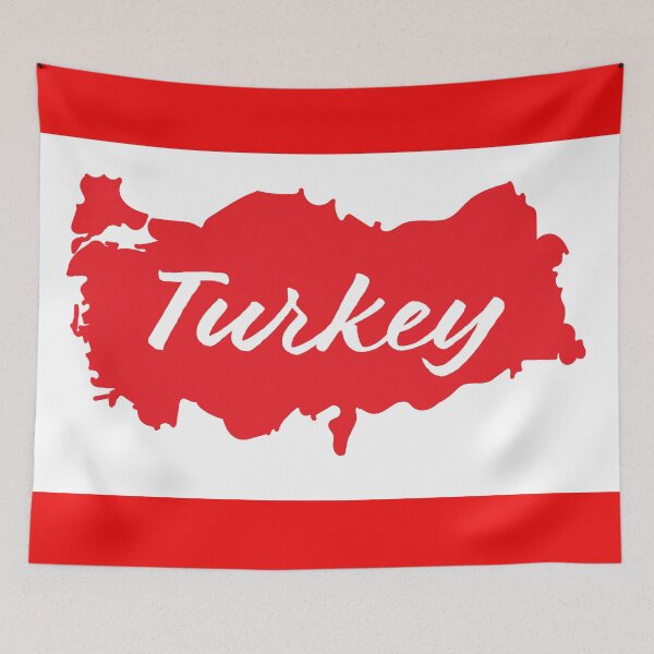 Item preview, Illustrated map of Turkey. designed and sold by Jurie Maree.
