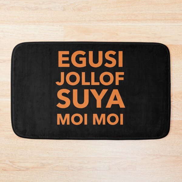 Item preview, Nigerian Food Egusi Jollof Suya Moi Moi designed and sold by sourceoflife.