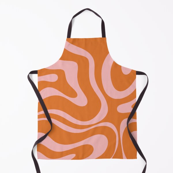 Item preview, Liquid Candy Retro Abstract Pattern in Pink and Orange  designed and sold by kierkegaard.
