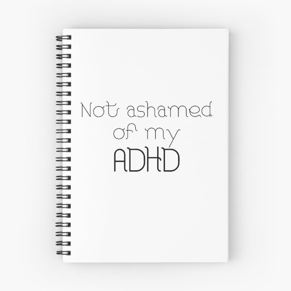 Item preview, Not Ashamed of my ADHD designed and sold by JJRenae.