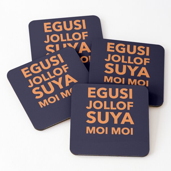 Item preview, Nigerian Food Egusi Jollof Suya Moi Moi designed and sold by sourceoflife.
