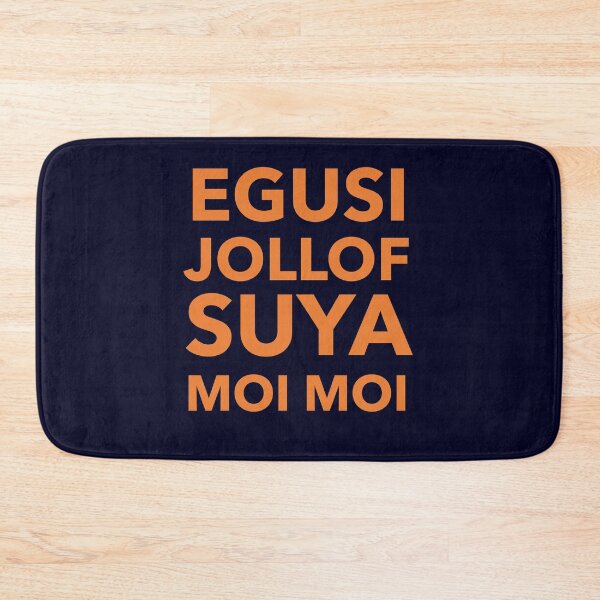 Item preview, Nigerian Food Egusi Jollof Suya Moi Moi designed and sold by sourceoflife.