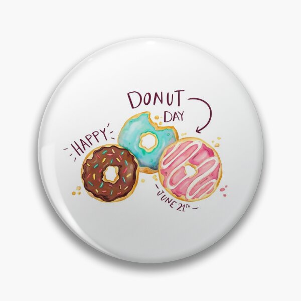 Artikelvorschau, Glücklicher Donut-Tag entworfen und verkauft von SECRET STORE.