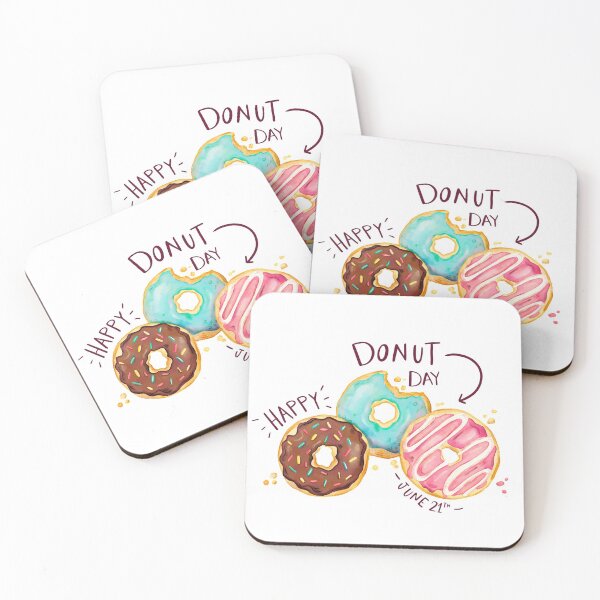 Item preview, Happy Donut Day designed and sold by SECRET STORE.