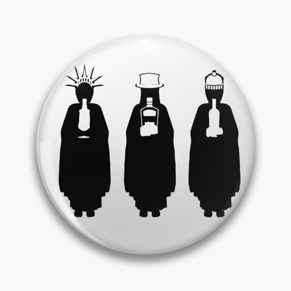 Item preview, Three Wise Men Whiskey Lovers Canada Inspired Print designed and sold by KjirstenLogan.