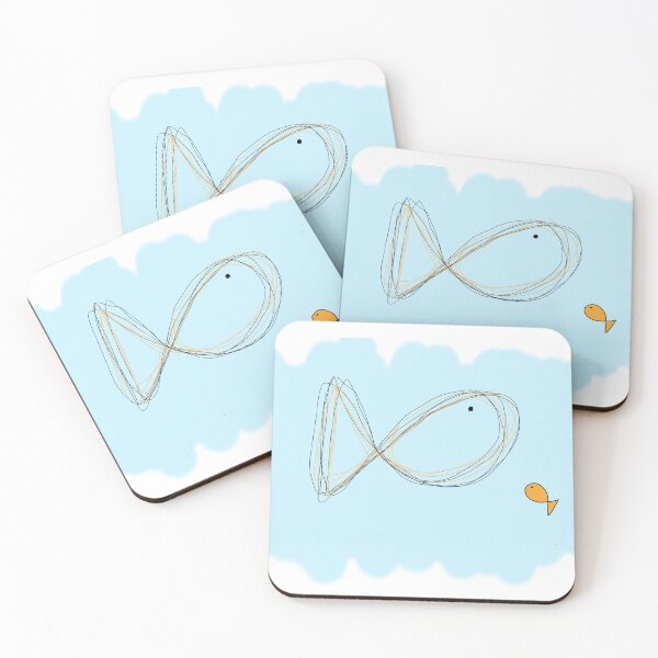 Item preview, A Squiggle Fish and a Simple Fish  designed and sold by McSquiggle.