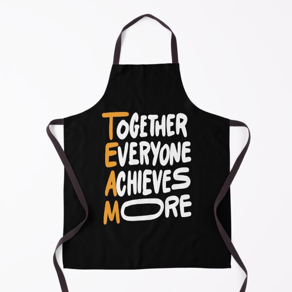 Item preview, Team Together Everyone Achieves More Inspirational Quotes designed and sold by ProjectX23.