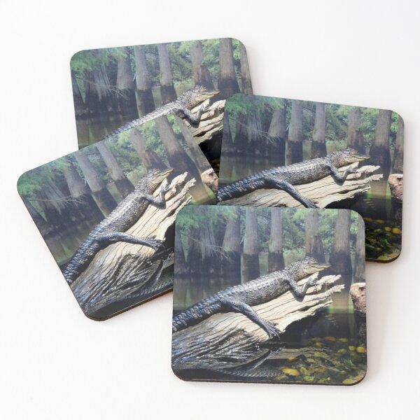 Item preview, 'Gator At Delta Rivers designed and sold by WildestArt.