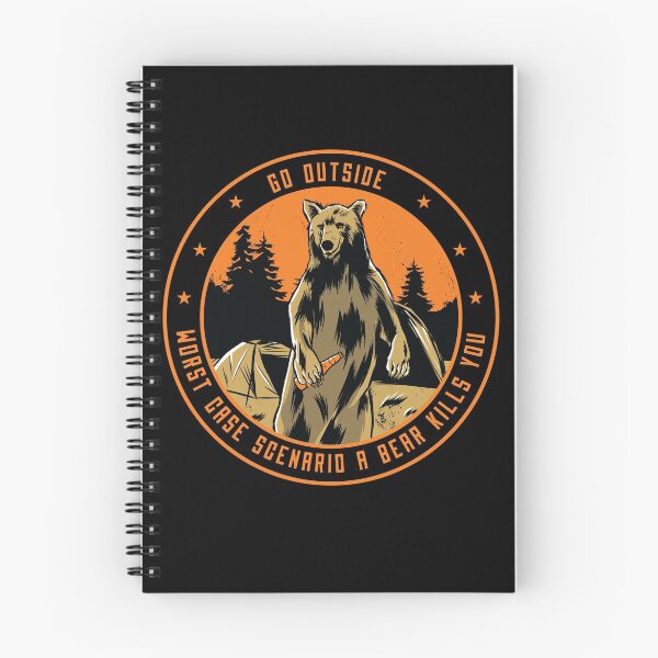 Item preview, Go outside cool bear designed and sold by Piztees.