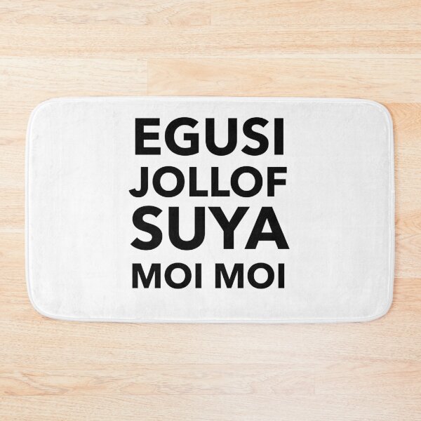 Item preview, Nigerian Food Egusi Jollof Suya Moi Moi designed and sold by sourceoflife.
