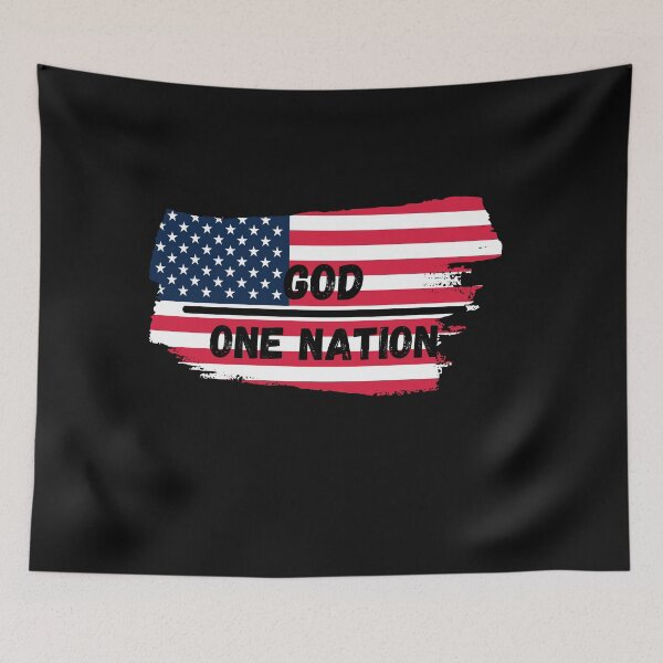 Item preview, One Nation Under God Flag designed and sold by Calebchc.