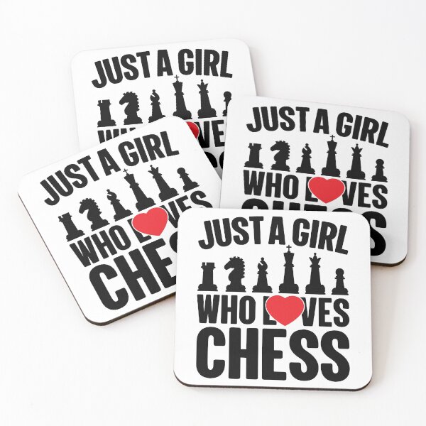 Item preview, Just A Girl Who Loves Chess designed and sold by GravitiTees.
