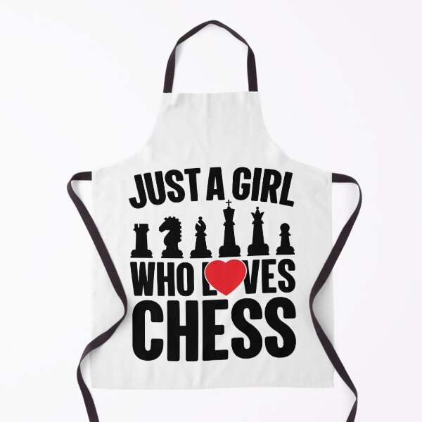 Item preview, Just A Girl Who Loves Chess designed and sold by GravitiTees.