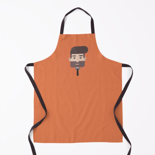 Item preview, Orange Bearded Man designed and sold by Alina N..