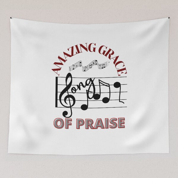 Item preview, Amazing Grace Song Of Praise designed and sold by doodle3Dandy.