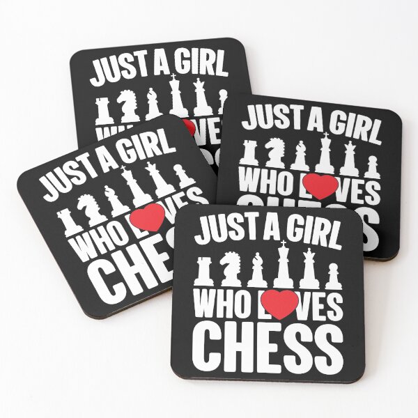 Item preview, Just A Girl Who Loves Chess Queen designed and sold by GravitiTees.