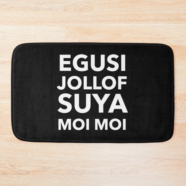 Item preview, Nigerian Food Egusi Jollof Suya Moi Moi designed and sold by sourceoflife.