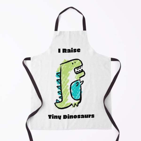 Aperçu de l'œuvre J'élève aussi de petits dinosaures créée et vendue par kawoapparel.