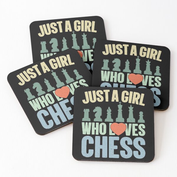 Item preview, Just A Girl Who Loves Chess Master designed and sold by GravitiTees.