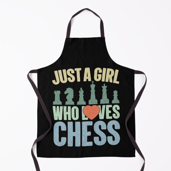 Item preview, Just A Girl Who Loves Chess Master designed and sold by GravitiTees.
