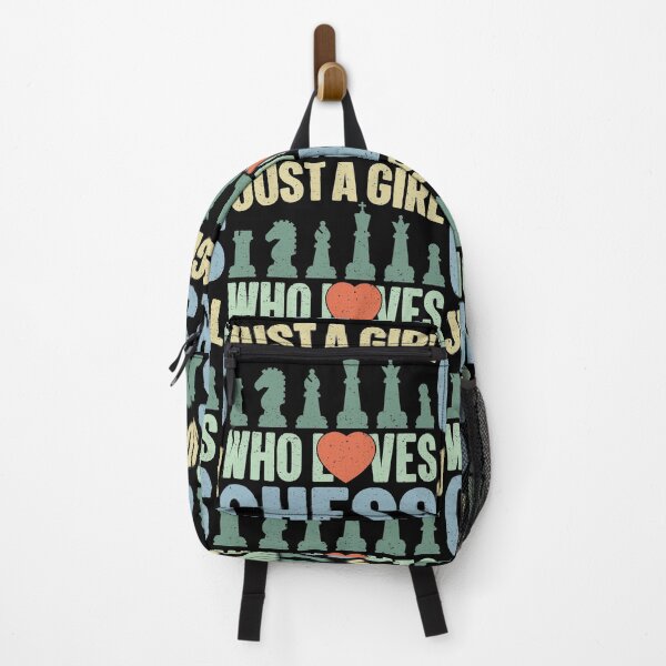 Item preview, Just A Girl Who Loves Chess Master designed and sold by GravitiTees.