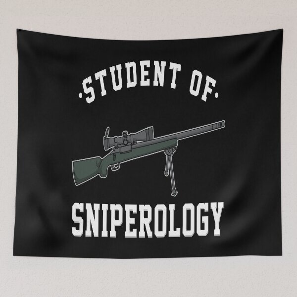 Item preview, Student Of Sniperology For Military Personal graphic designed and sold by AYDreamers.
