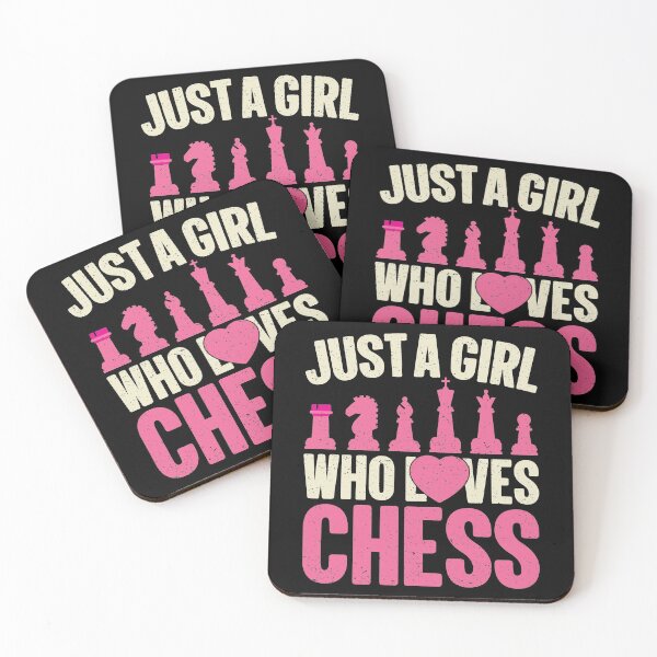 Item preview, Just A Girl Who Loves Chess Strategy designed and sold by GravitiTees.
