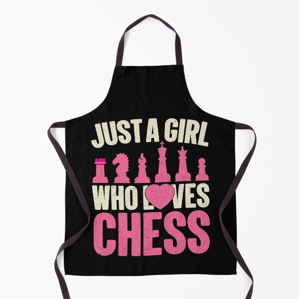 Item preview, Just A Girl Who Loves Chess Strategy designed and sold by GravitiTees.