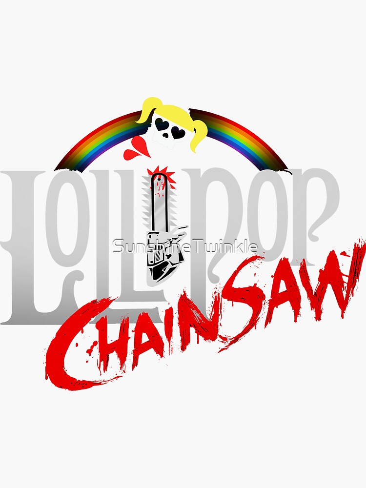 Lollipop Chainsaw Official Art Cover HD | Sticker