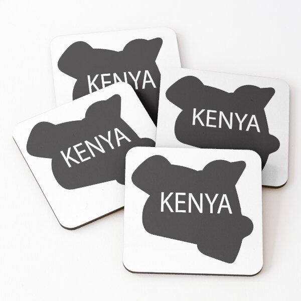 Item preview, An illustrative depiction of the map of Kenya. designed and sold by Jurie Maree.