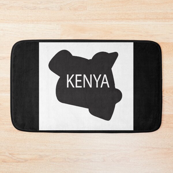 Item preview, An illustrative depiction of the map of Kenya. designed and sold by Jurie Maree.