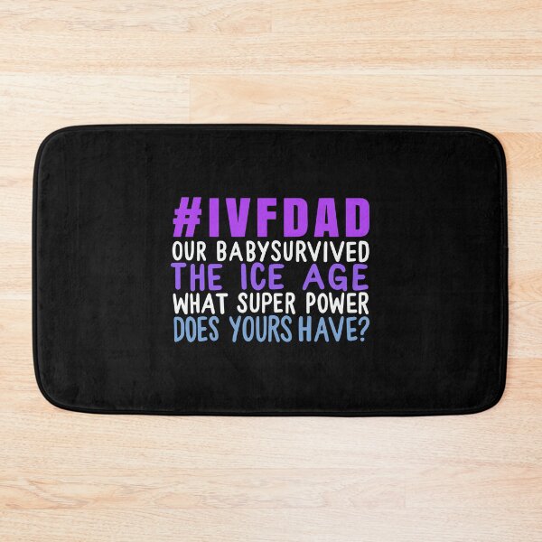 Item preview, IVFDad Baby Superpower Funny Gift On Transfer Day design designed and sold by AYDreamers.