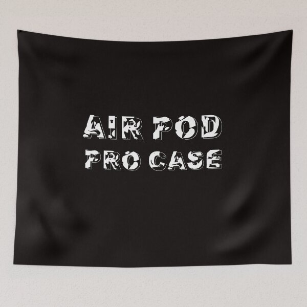 Item preview, Funda Air Pod Pro Negra designed and sold by DamaliePierre.