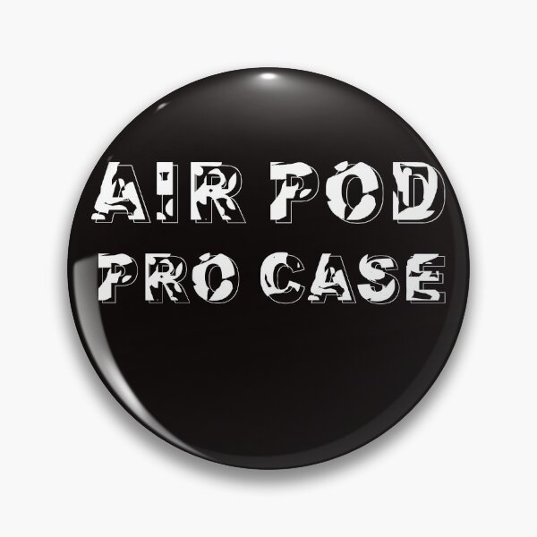 Item preview, Funda Air Pod Pro Negra designed and sold by DamaliePierre.
