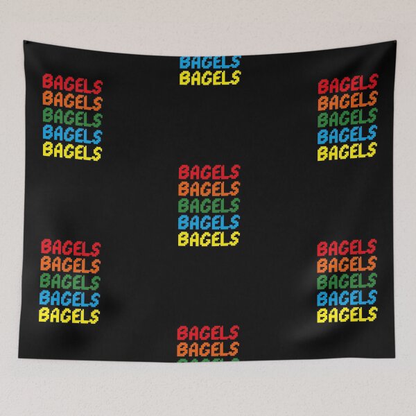 Item preview, i love bagels, bagels and cream cheese, a breakfast sandwhich designed and sold by SuperiorPrints.