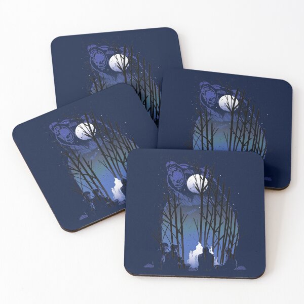 Item preview, Roaring Bear camping in Forest designed and sold by Piztees.