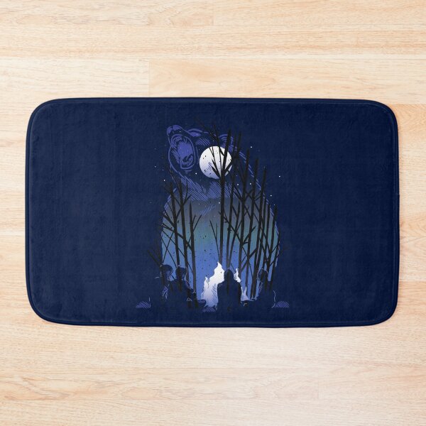 Item preview, Roaring Bear camping in Forest designed and sold by Piztees.