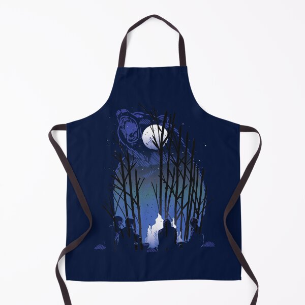 Item preview, Roaring Bear camping in Forest designed and sold by Piztees.